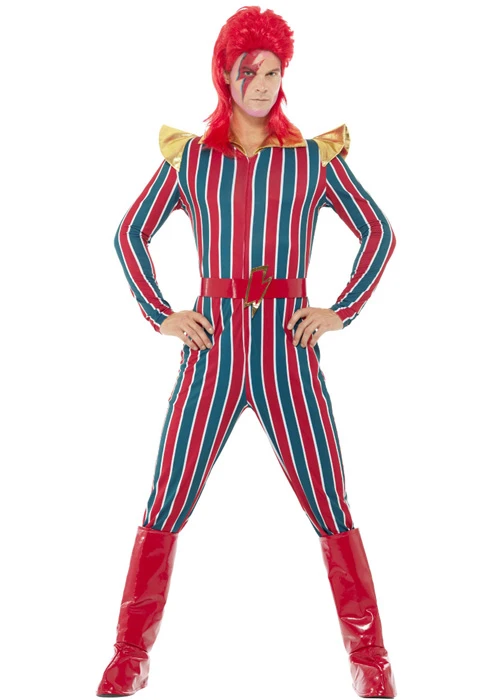 Mens 70s David Bowie Style Ziggy Costume 3 Mens 70s David Bowie Style Ziggy Costume