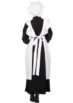 Womens Deluxe Victorian Maid White Apron And Hat -Halloween Fans Shop 4425 A rs 02