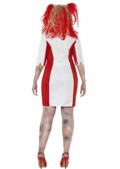 Halloween Plus Size Curves Zombie Nurse Costume -Halloween Fans Shop 44340rs 02