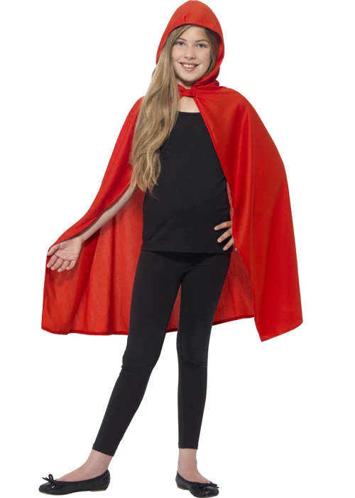 Kids Size Halloween Red Cape 3 Kids Size Halloween Red Cape