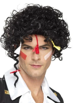 1980s Adam Ant Style New Romantic Wig