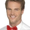 Circus Red Sequin Bow Tie -Halloween Fans Shop 44709 rs