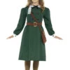 Childrens Size WW2 Evacuee Girl Costume 2 Childrens Size WW2 Evacuee Girl Costume -Halloween Fans Shop 45011rs