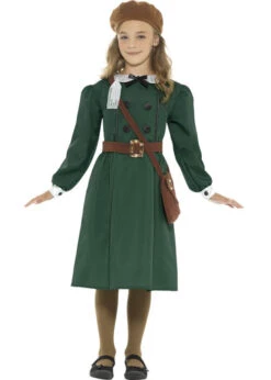 Childrens Size WW2 Evacuee Girl Costume