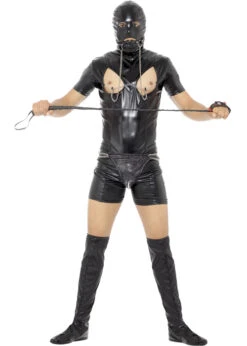 Mens Funny Bondage Gimp Costume