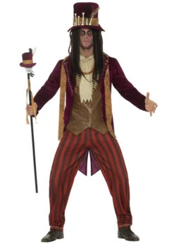 Mens Halloween Deluxe Voodoo Witch Doctor Costume