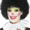 Adult Clown Collar White Neck Ruffle -Halloween Fans Shop 47007rs
