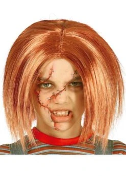 Childrens Size Ginger Chucky Style Doll Wig