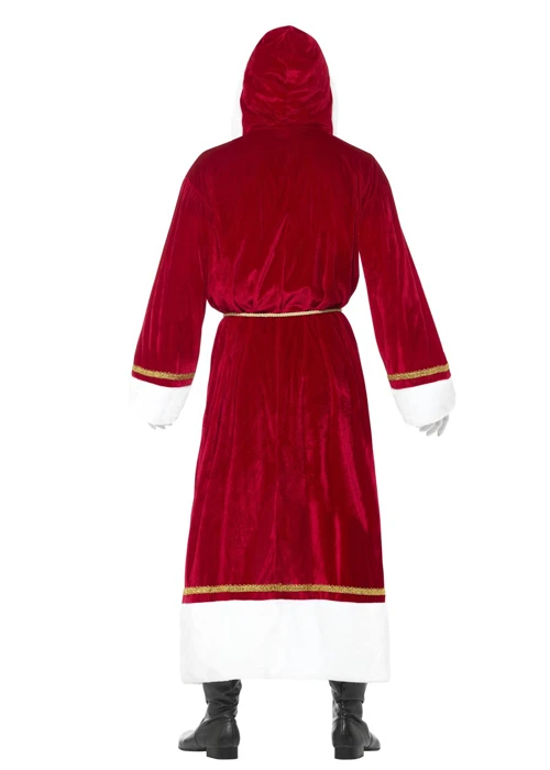Adult Size Deluxe Long Santa Claus Cloak 5 Adult Size Deluxe Long Santa Claus Cloak - Image 3