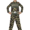 Childrens Size Army Military Boy Costume -Halloween Fans Shop 48209rs