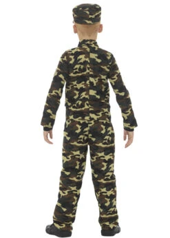 Childrens Size Army Military Boy Costume -Halloween Fans Shop 48209rs 03