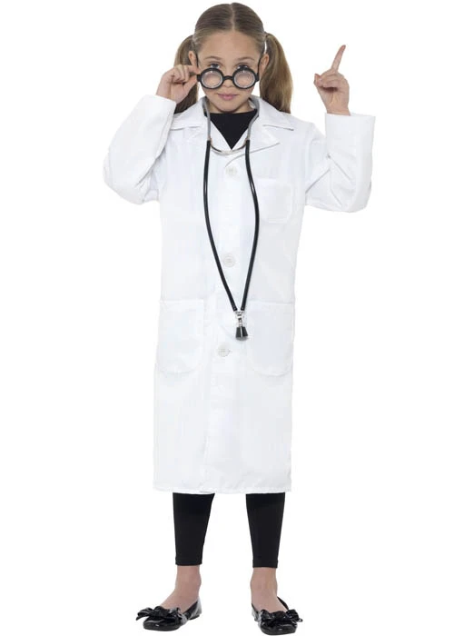 Childrens Size Doctor Or Scientist Lab Coat Costume 4 Childrens Size Doctor Or Scientist Lab Coat Costume - Image 2