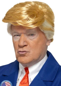 Mens Trump Style Blonde President Wig