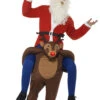 Funny Christmas Piggyback Reindeer Costume 1 Funny Christmas Piggyback Reindeer Costume -Halloween Fans Shop 49669rs