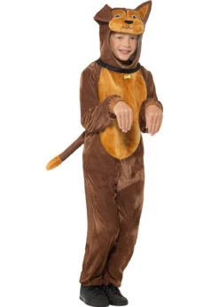 Childrens Size Brown Dog Costume