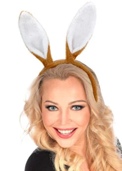 Peter Rabbit Style Brown Bunny Ears On Headband 5 Peter Rabbit Style Brown Bunny Ears On Headband -Halloween Fans Shop 51953 rs 01