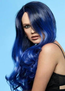 Womens Manic Panic After Midnight Ombre Blue Queen Bitch Wig 10 Womens Manic Panic After Midnight Ombre Blue Queen Bitch Wig -Halloween Fans Shop 52532 rs 02