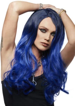 Womens Manic Panic After Midnight Ombre Blue Queen Bitch Wig 11 Womens Manic Panic After Midnight Ombre Blue Queen Bitch Wig -Halloween Fans Shop 52532 rs 03