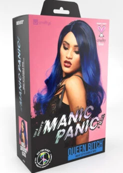 Womens Manic Panic After Midnight Ombre Blue Queen Bitch Wig 13 Womens Manic Panic After Midnight Ombre Blue Queen Bitch Wig -Halloween Fans Shop 52532 rs 05