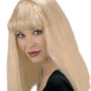 Womens Laura Palmer Style Blonde Fringe Wig
