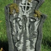Halloween Party Deluxe Prop RIP Tombstone With Moss 2 Halloween Party Deluxe Prop RIP Tombstone With Moss -Halloween Fans Shop 6182 RIP