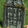 Halloween Party Deluxe Prop Victor Tombstone With Moss 1 Halloween Party Deluxe Prop Victor Tombstone With Moss -Halloween Fans Shop 6182 VIC