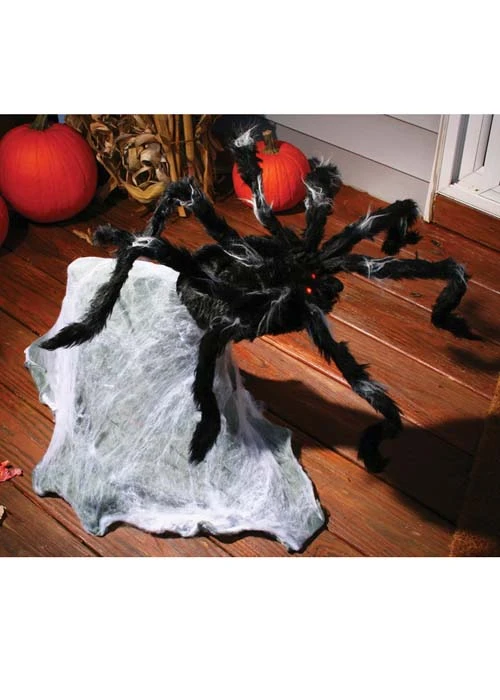 Halloween Party Giant Jumping Spider Prop With Sound 3 Halloween Party Giant Jumping Spider Prop With Sound