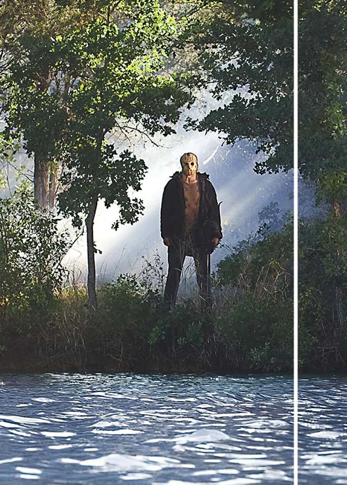 Friday The 13th Jason Scene Setter Halloween Decoration 4 Friday The 13th Jason Scene Setter Halloween Decoration - Image 2