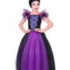 Childrens Deluxe Purple Maleficent Style Costume -Halloween Fans Shop 7024 maleficent costume