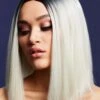 Womens Deluxe Fever Ice Blonde Kylie Wig -Halloween Fans Shop 72064 rs