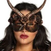 Womens Gothic Bronze Mama Legba Eye Mask 2 Womens Gothic Bronze Mama Legba Eye Mask -Halloween Fans Shop 72253 rs