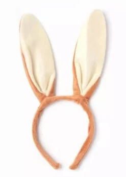 Brown Bunny Rabbit Ears On Headband