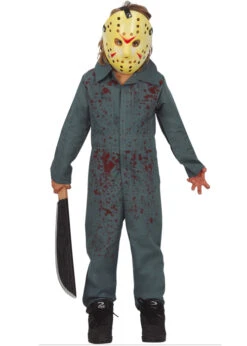 Childrens Halloween Jason Voorhees Style Costume