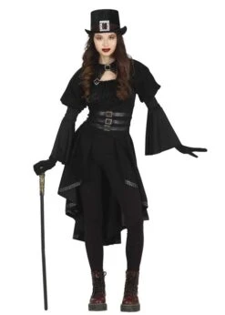 Teen Halloween Victorian Vampire Gothic Costume