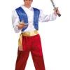 Mens Aladdin Style Arabian Prince Costume -Halloween Fans Shop 80501 aladdin