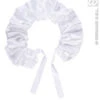 Tudor Style White Ruffled Collar Neck Ruff 1 Tudor Style White Ruffled Collar Neck Ruff -Halloween Fans Shop 8179Crs