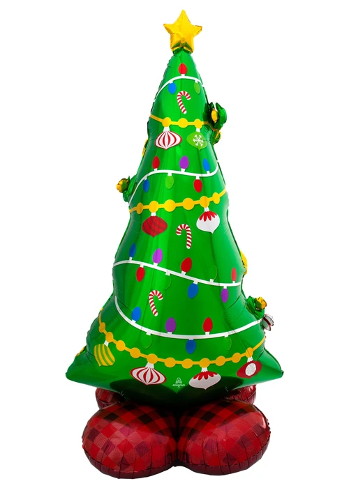 Inflated Large Christmas Tree Airloonz Party Balloon 4 Inflated Large Christmas Tree Airloonz Party Balloon - Image 2