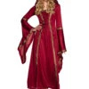 Adult Burgundy Medieval Lady Gwendolyn Costume 2 Adult Burgundy Medieval Lady Gwendolyn Costume -Halloween Fans Shop 83773 rs