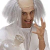Mens Einstein Headpiece Mad Scientist Bald Head With Grey Hair -Halloween Fans Shop 8395Mrs