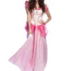 Womens Pink Princess Peach Style Costume -Halloween Fans Shop 84561 princess peach costume