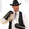 Black Cowboy Character Gauntlet Gloves 2 Black Cowboy Character Gauntlet Gloves -Halloween Fans Shop 8535Ars