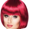 Womens Ruby Red Cabaret Bob Wig 2 Womens Ruby Red Cabaret Bob Wig -Halloween Fans Shop 85877 rs