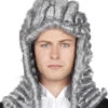 Adult Grey Fancy Dress Judge Wig