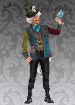 Mens Leg Avenue Deluxe Mad Hatter Costume