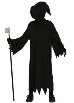 Childrens Halloween Grim Reaper Death Costume