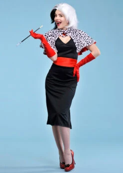 Adult Ladies Disney Cruella De Vil Costume