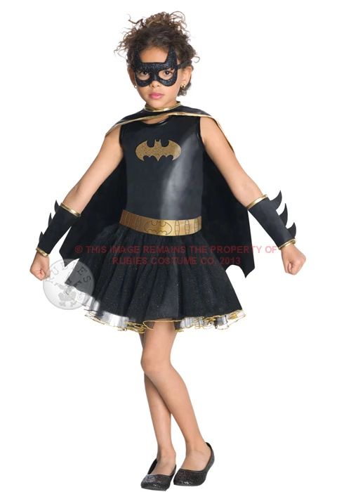 Kids Size Tutu Batgirl Costume 3 Kids Size Tutu Batgirl Costume