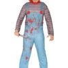 Mens Halloween Evil Killer Doll Costume -Halloween Fans Shop 88365rs