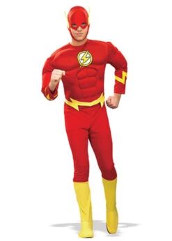 The Flash Muscle Chest Superhero Costume