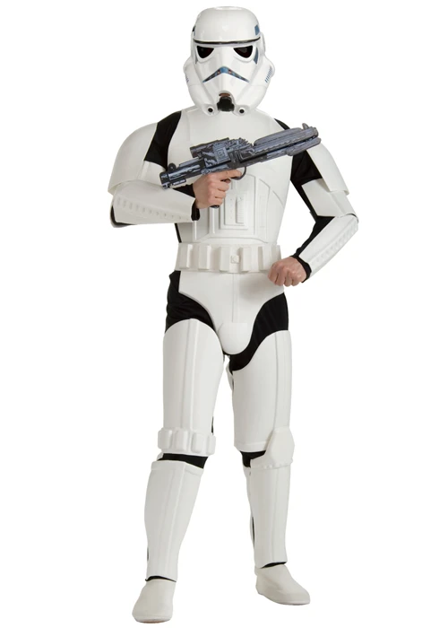 Mens Star Wars Deluxe Stormtrooper Costume 3 Mens Star Wars Deluxe Stormtrooper Costume